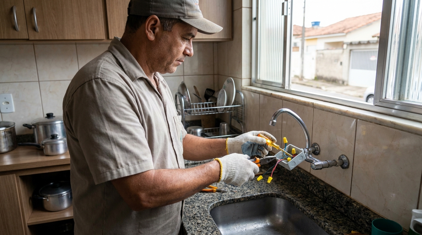 Adequação de Ponto Elétrico em Franca‑SP