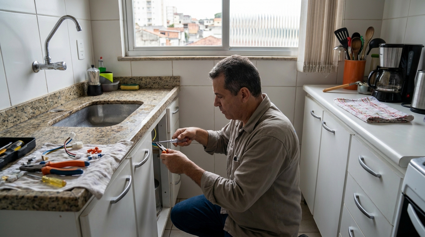 Troca de Torneira Elétrica em Franca‑SP